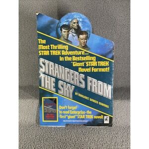 Vtg 1986 STAR TREK IV "The Voyage Home" Pocket Book Cardboard Store Display RARE
